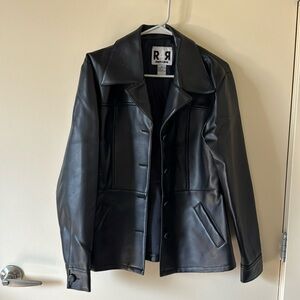 Vintage Faux Leather Jacket